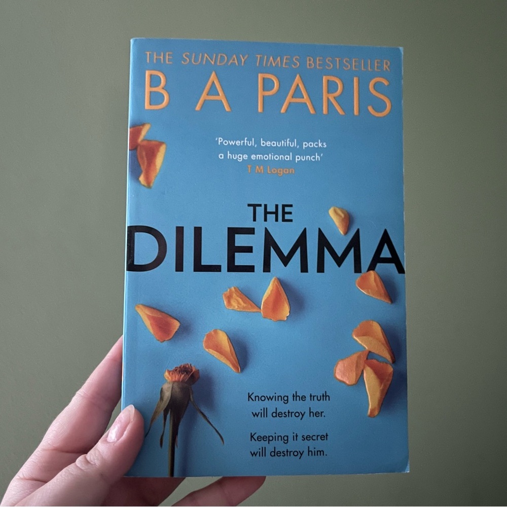 📚 4/25$ 📚 The Dilemma by B.A Paris | Thriller Book